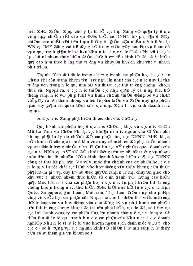image for page Cơ sở khoa học và kinh nghiệm cổ phần hoá doanh nghiệp Nhà nước