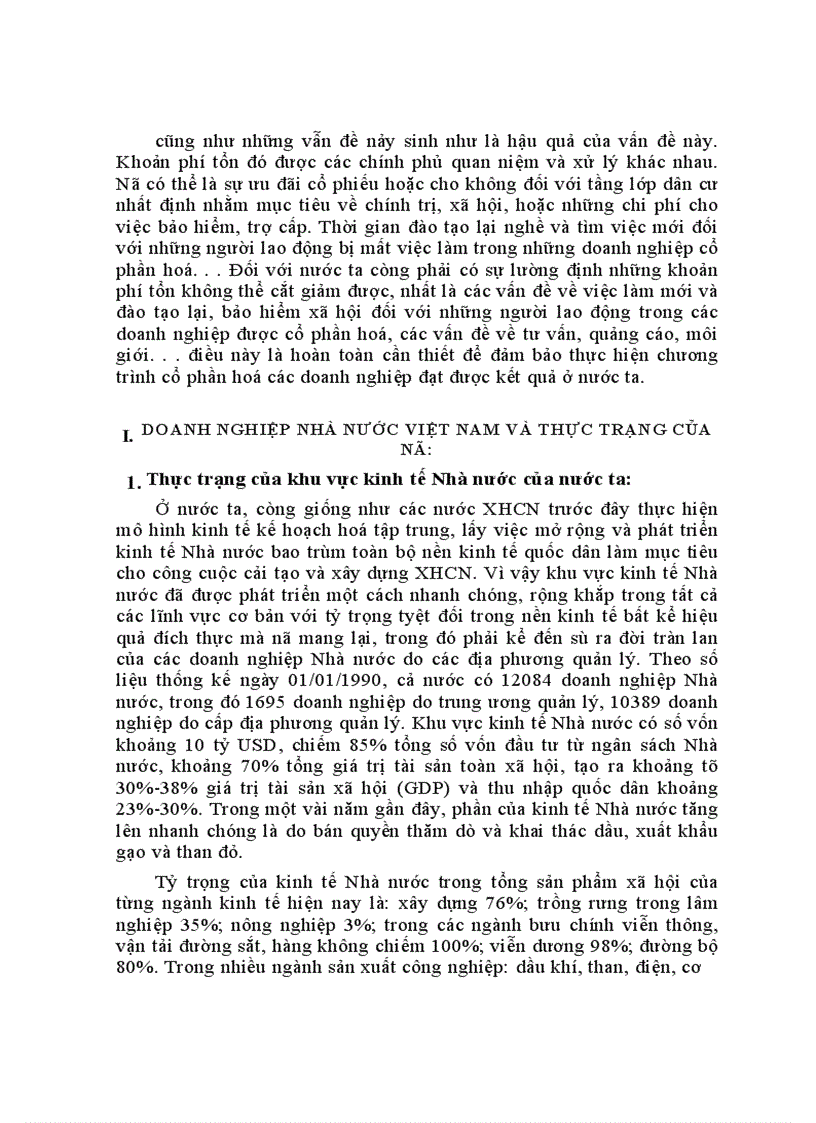 image for page Cơ sở khoa học và kinh nghiệm cổ phần hoá doanh nghiệp Nhà nước