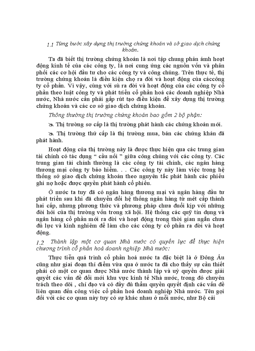 image for page Cơ sở khoa học và kinh nghiệm cổ phần hoá doanh nghiệp Nhà nước