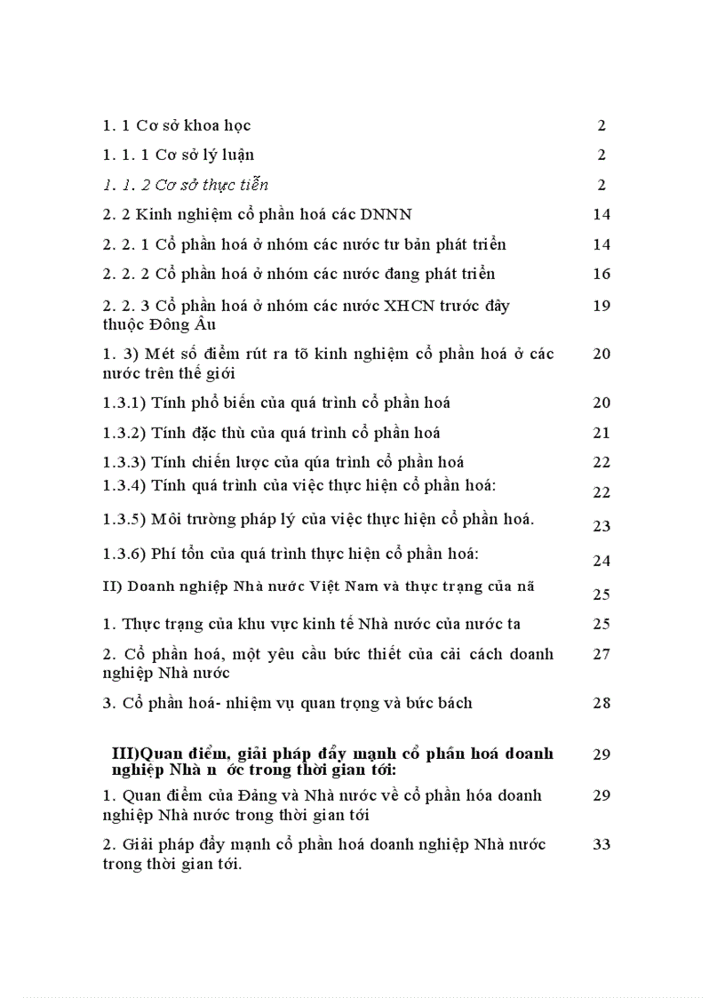 image for page Cơ sở khoa học và kinh nghiệm cổ phần hoá doanh nghiệp Nhà nước