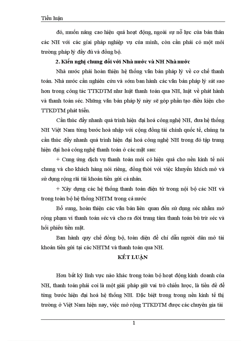 image for page Một số giải pháp nhằm mở rộng và hoàn thiện công tác TTKDTM tại các NHTM Việt Nam