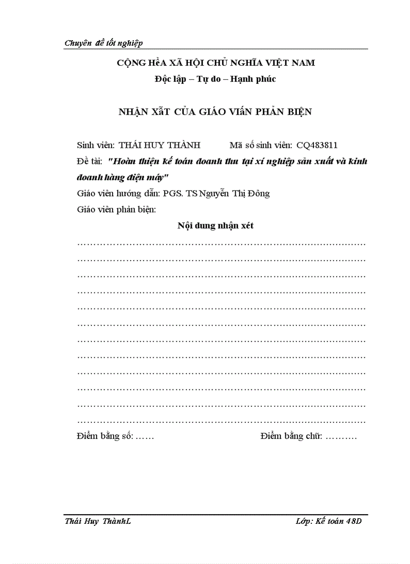 image for page Hoàn thiện kế toán doanh thu tại xí nghiệp sản xuất và kinh doanh hàng điện máy 1