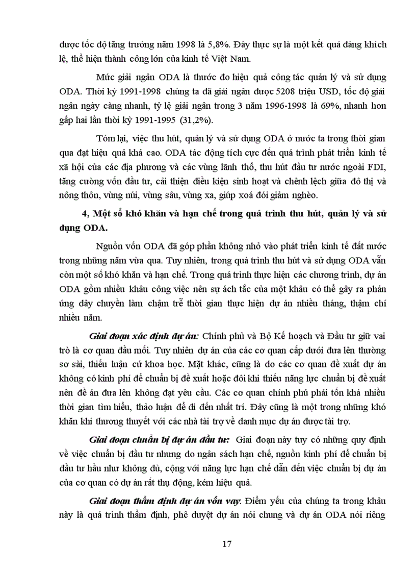 image for page Một số giải pháp nhằm tăng cường công tác quản lý và sử dụng nguồn Hỗ trợ phát triển chính thức ODA ở Việt Nam trong giai đoạn hiện nay 1