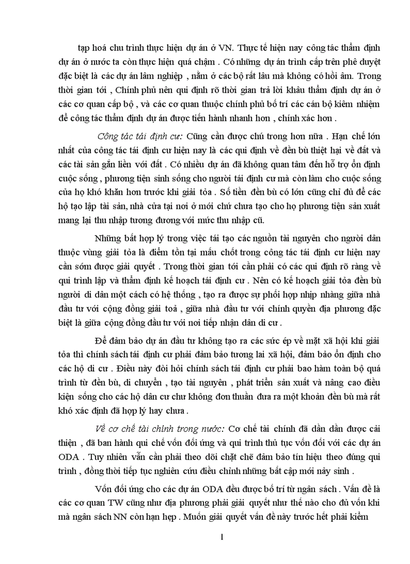 image for page Một số giải pháp nhằm tăng cường công tác quản lý và sử dụng nguồn Hỗ trợ phát triển chính thức ODA ở Việt Nam trong giai đoạn hiện nay 1