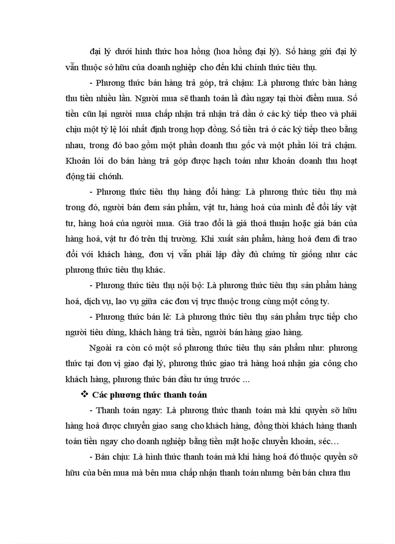 image for page Kế toán tiêu thụ và xác định kết quả kinh doanh tại Công ty cổ phần Vật Liệu Xây Dựng Bỉm Sơn