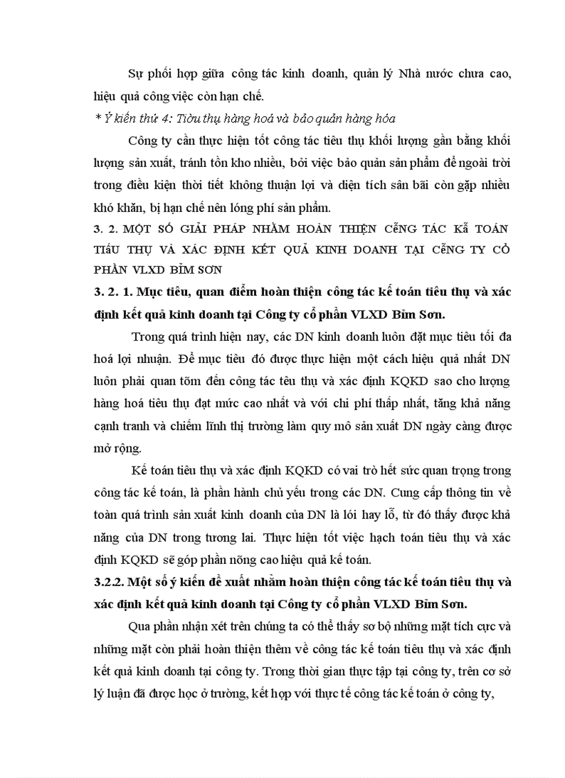 image for page Kế toán tiêu thụ và xác định kết quả kinh doanh tại Công ty cổ phần Vật Liệu Xây Dựng Bỉm Sơn