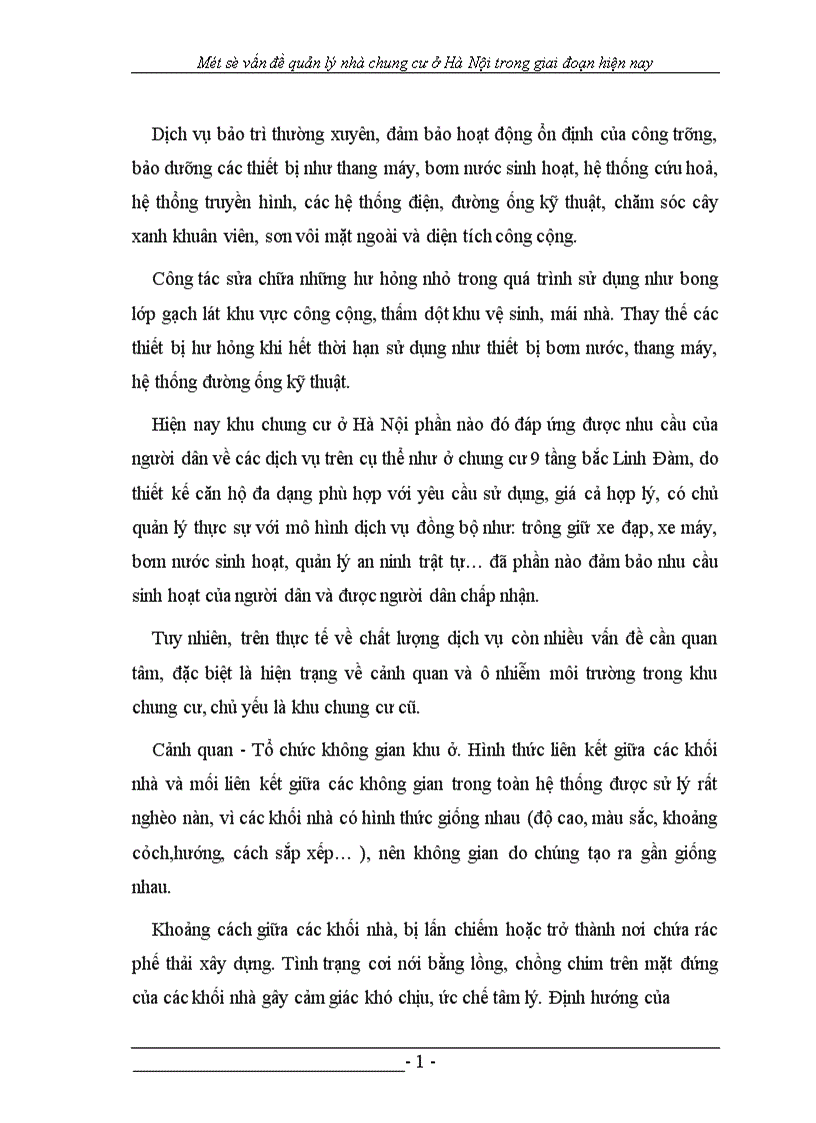 image for page Một số vấn đề quản lý chung cư ở Hà Nội trong giai đoạn hiện nay 1