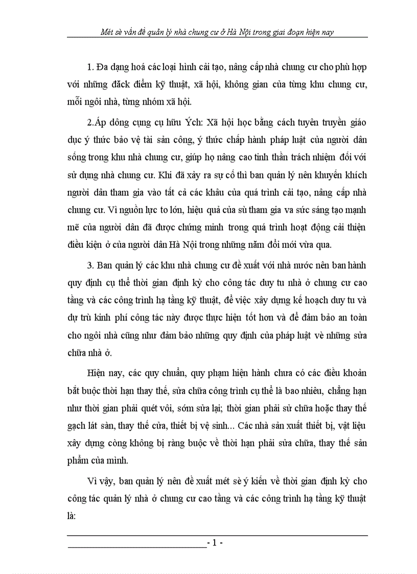 image for page Một số vấn đề quản lý chung cư ở Hà Nội trong giai đoạn hiện nay 1