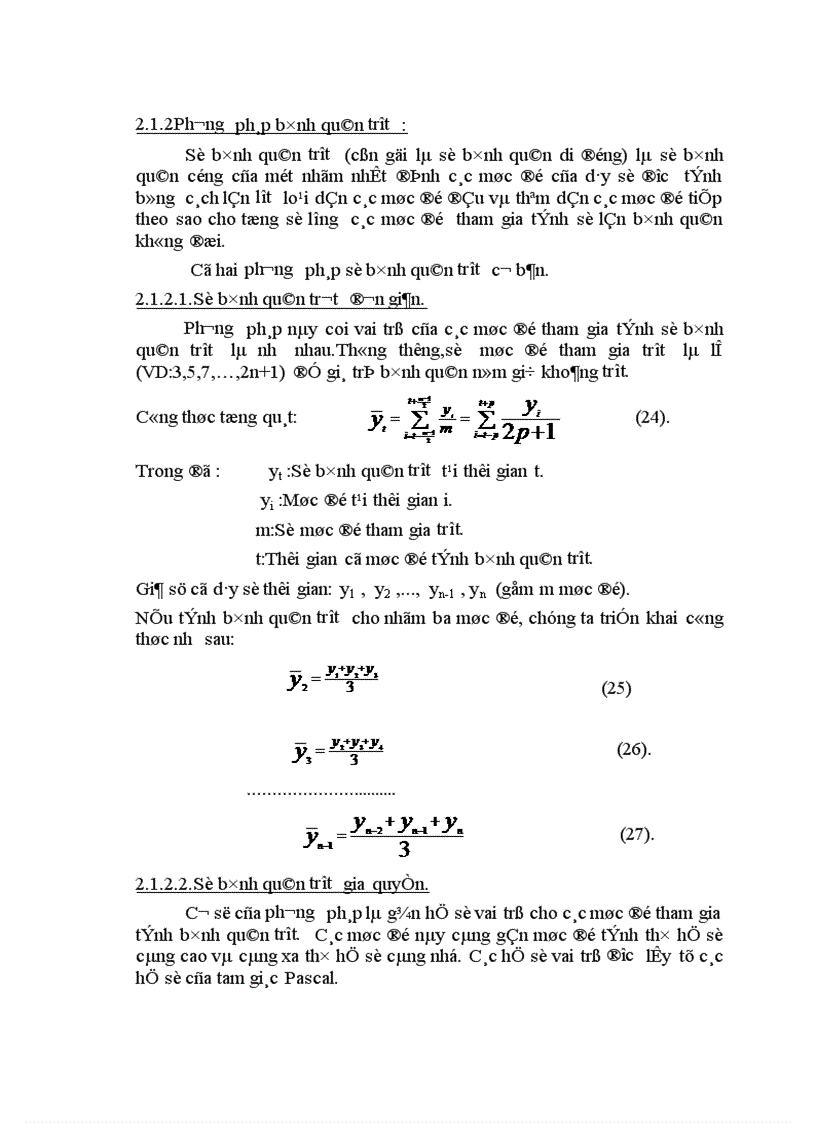 image for page Vận dụng phương pháp dãy số thời gian phân tích và dự đoán sản lượng lúa việt nam đến năm 2008