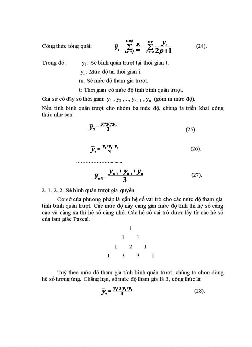 image for page Vận dụng phương pháp dãy số thời gian phân tích và dự đoán sản lượng lúa việt nam đến năm 2008
