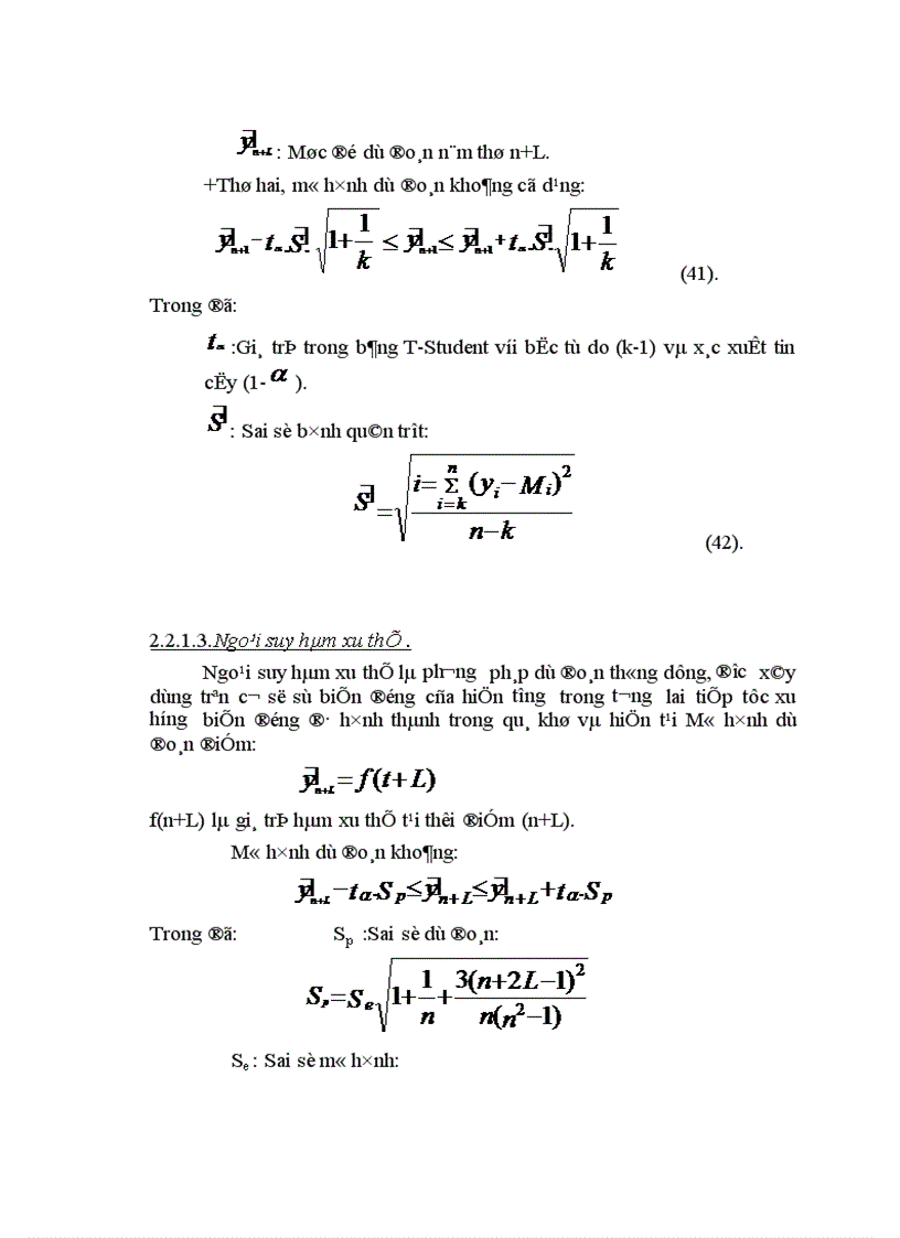 image for page Vận dụng phương pháp dãy số thời gian phân tích và dự đoán sản lượng lúa việt nam đến năm 2008
