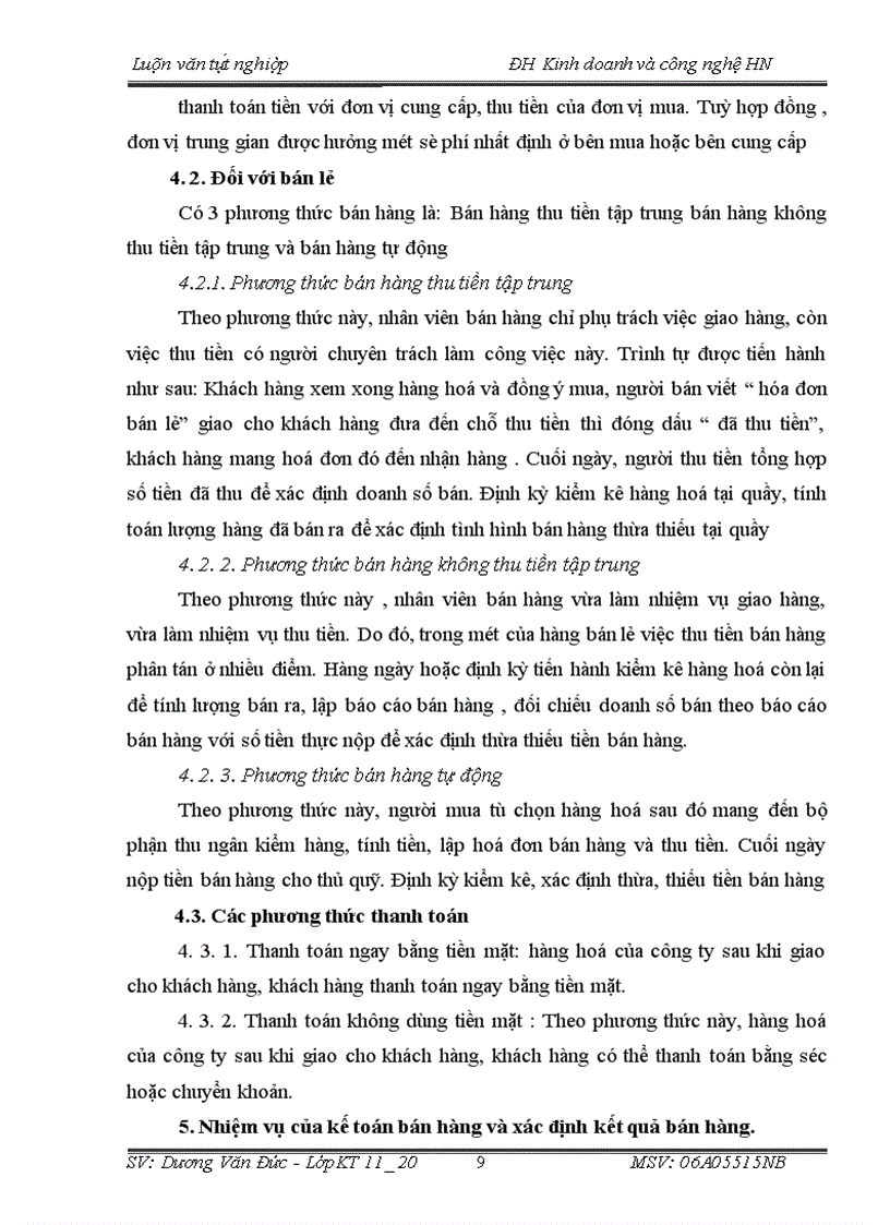 image for page Kế toán bán hàng và xác định kết quả bán hàng tại Công ty TNHH thương mại Đông Phong