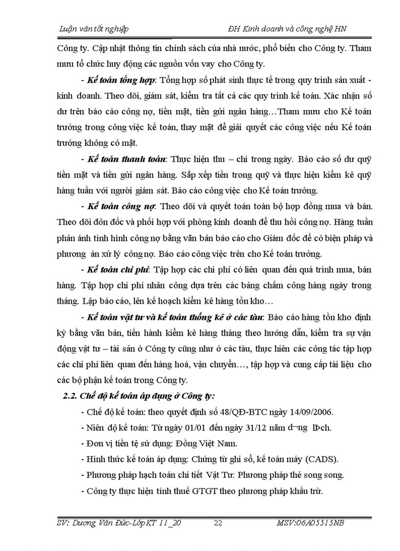 image for page Kế toán bán hàng và xác định kết quả bán hàng tại Công ty TNHH thương mại Đông Phong