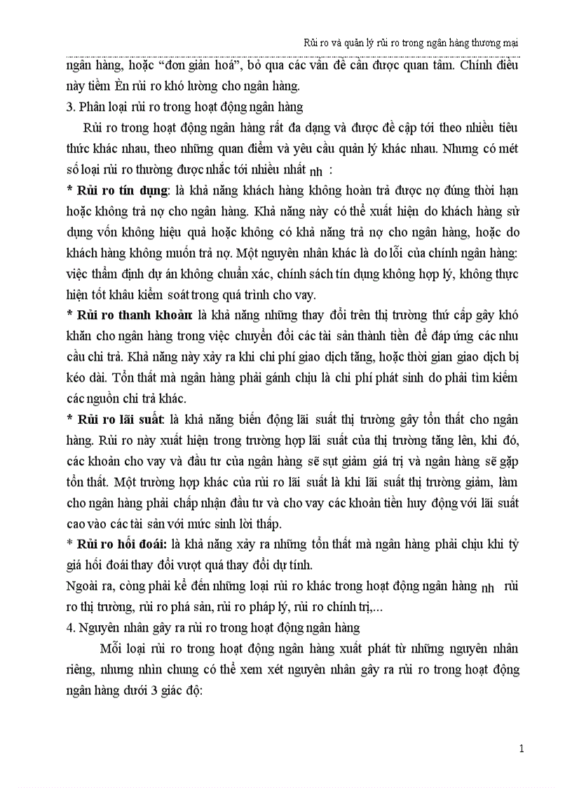 image for page Rủi ro và quản lý rủi ro trong ngân hàng thương mại 1
