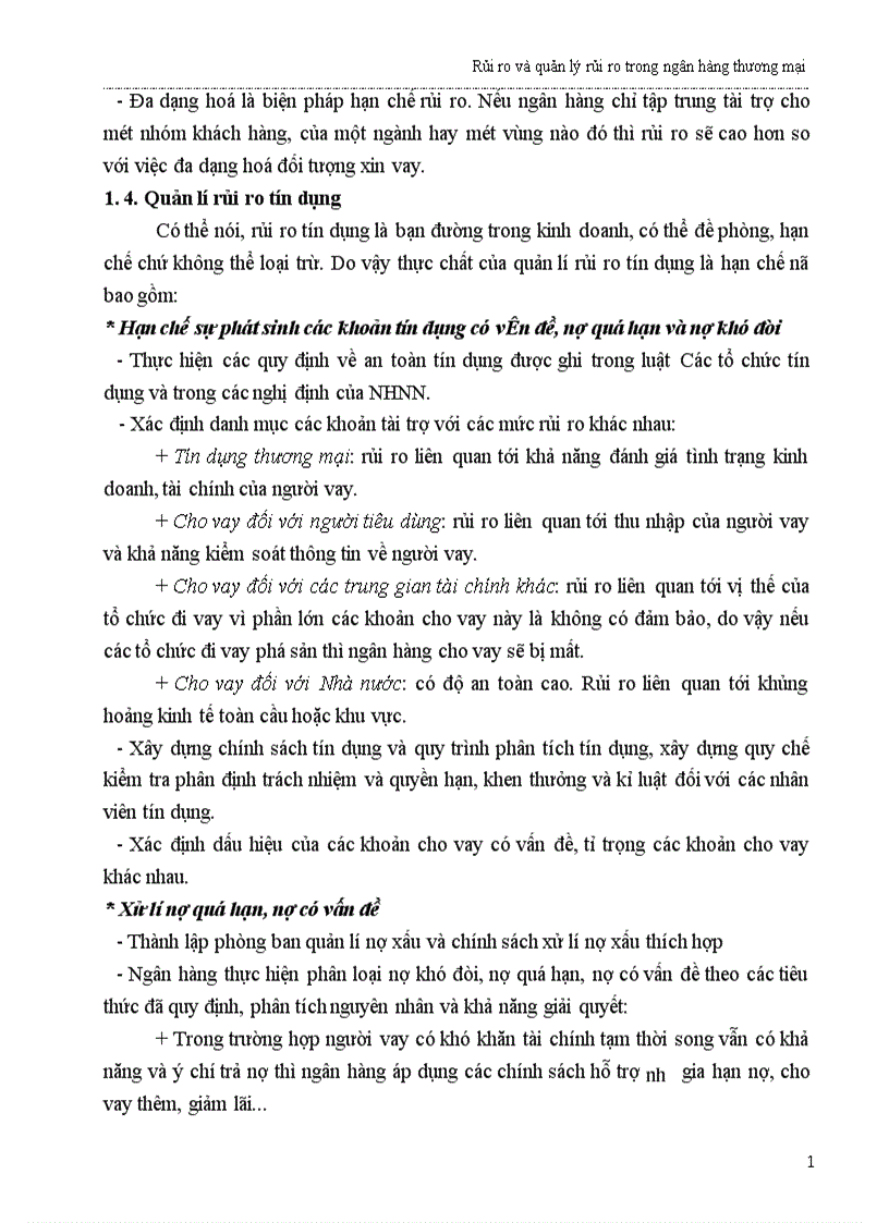 image for page Rủi ro và quản lý rủi ro trong ngân hàng thương mại 1