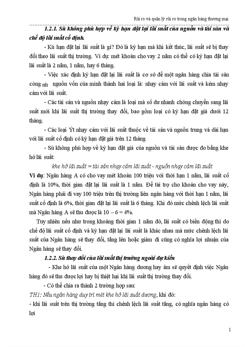 image for page Rủi ro và quản lý rủi ro trong ngân hàng thương mại 1