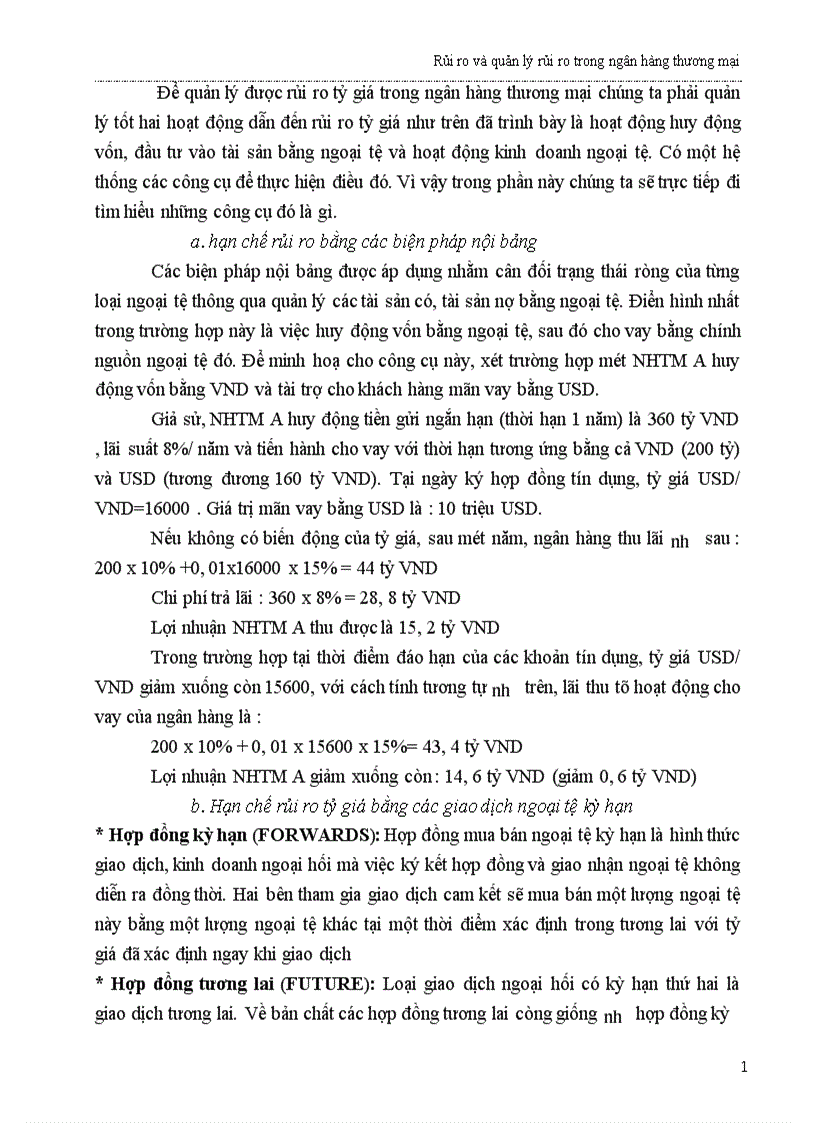 image for page Rủi ro và quản lý rủi ro trong ngân hàng thương mại 1