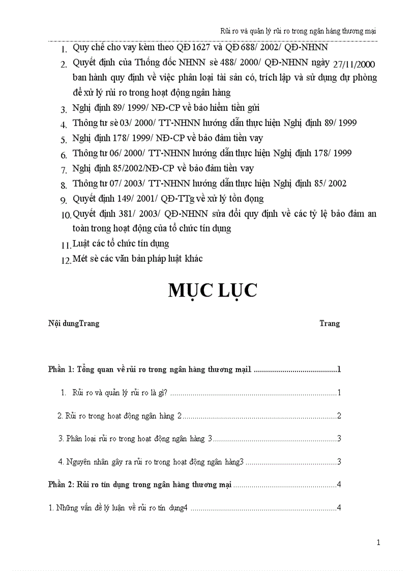 image for page Rủi ro và quản lý rủi ro trong ngân hàng thương mại 1