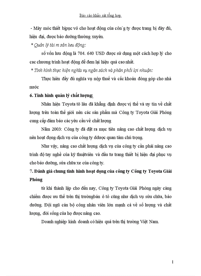 image for page Chiến lược và kế hoạch kinh doanh Công ty Toyota Giải Phóng