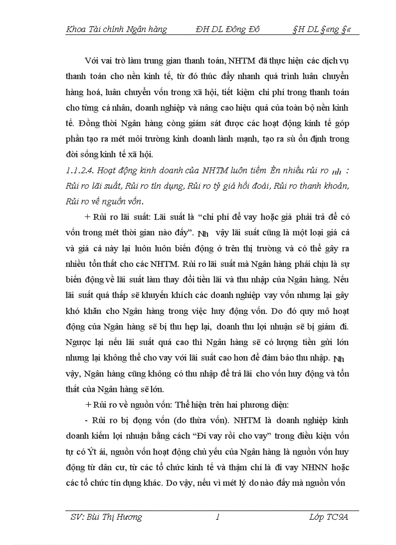 image for page Giải pháp phòng ngừa hạn chế rủi ro trong hoạt động tín dụng tại Chi nhánh Ngân hàng Nông nghiệp và Phát triển nông thôn Láng Hạ 1