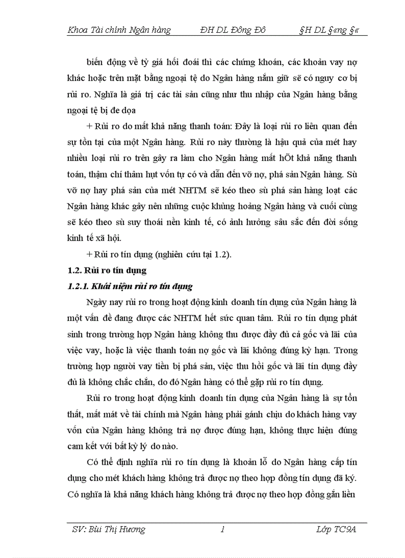 image for page Giải pháp phòng ngừa hạn chế rủi ro trong hoạt động tín dụng tại Chi nhánh Ngân hàng Nông nghiệp và Phát triển nông thôn Láng Hạ 1