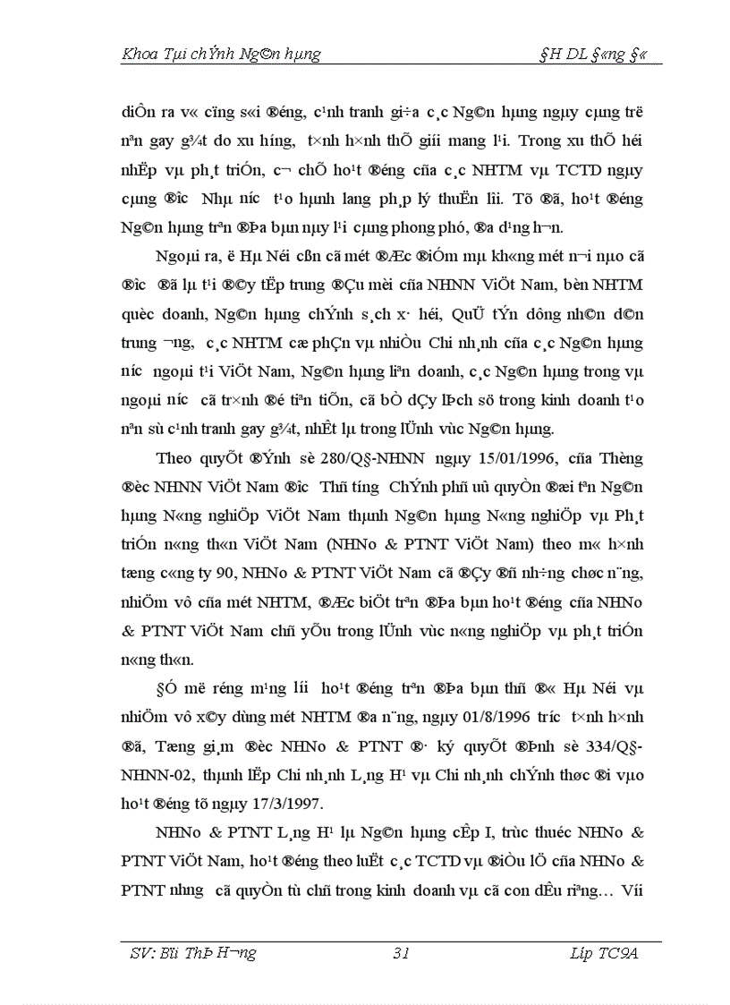 image for page Giải pháp phòng ngừa hạn chế rủi ro trong hoạt động tín dụng tại Chi nhánh Ngân hàng Nông nghiệp và Phát triển nông thôn Láng Hạ 1