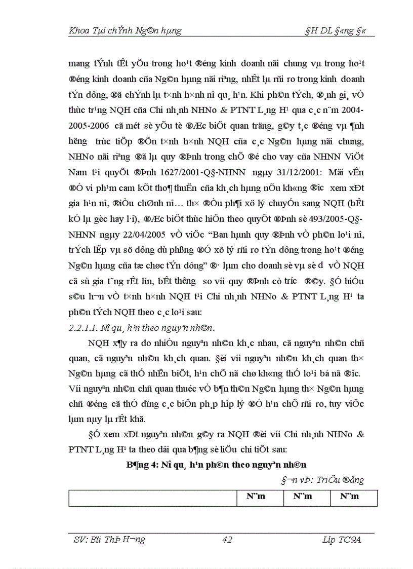 image for page Giải pháp phòng ngừa hạn chế rủi ro trong hoạt động tín dụng tại Chi nhánh Ngân hàng Nông nghiệp và Phát triển nông thôn Láng Hạ 1