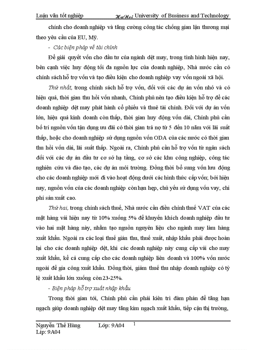 image for page Thúc đẩy quá trình xuất khẩu hàng dệt may Việt Nam sang thị trường Hoa Kỳ