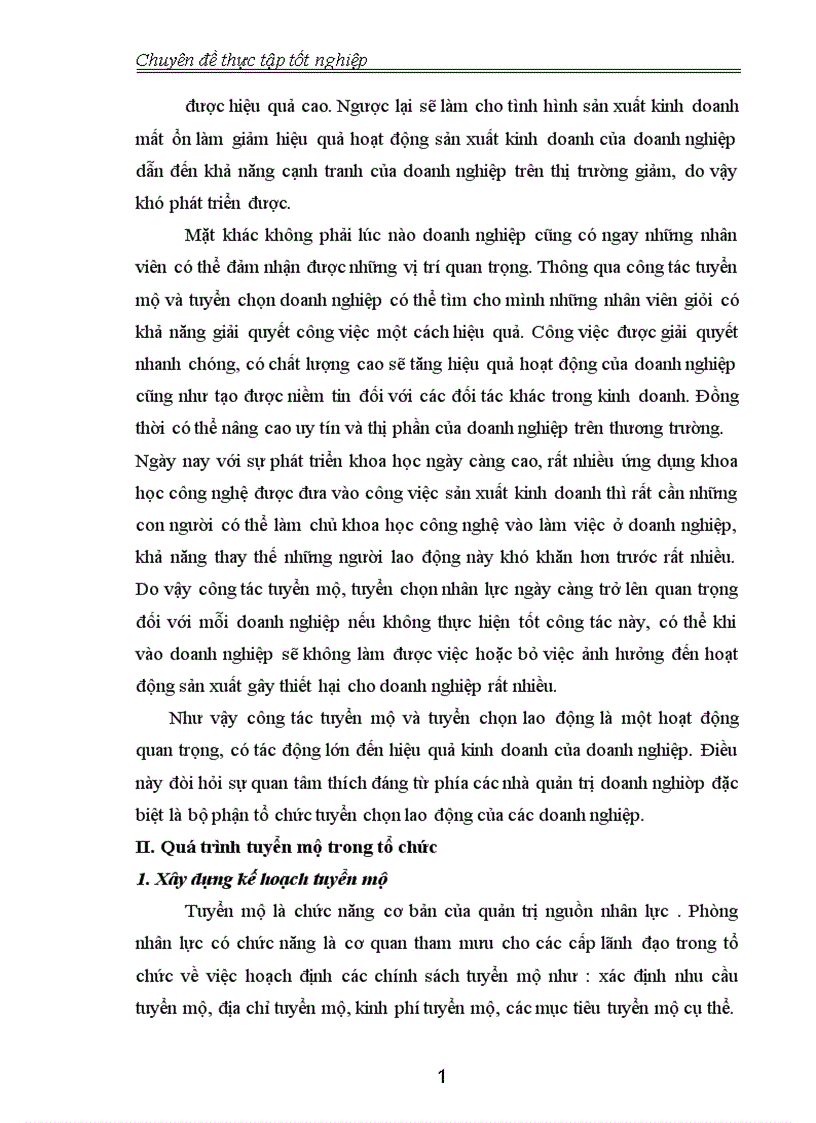 image for page Hoàn thiện công tác tuyển mộ tuyển chọn nhân lực tại nhà máy bia Đông Nam Á 1