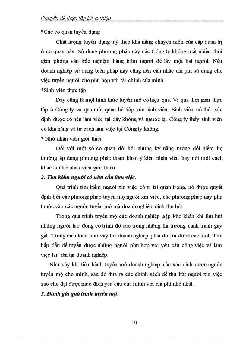 image for page Hoàn thiện công tác tuyển mộ tuyển chọn nhân lực tại nhà máy bia Đông Nam Á 1