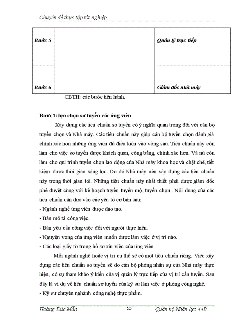 image for page Hoàn thiện công tác tuyển mộ tuyển chọn nhân lực tại nhà máy bia Đông Nam Á 1
