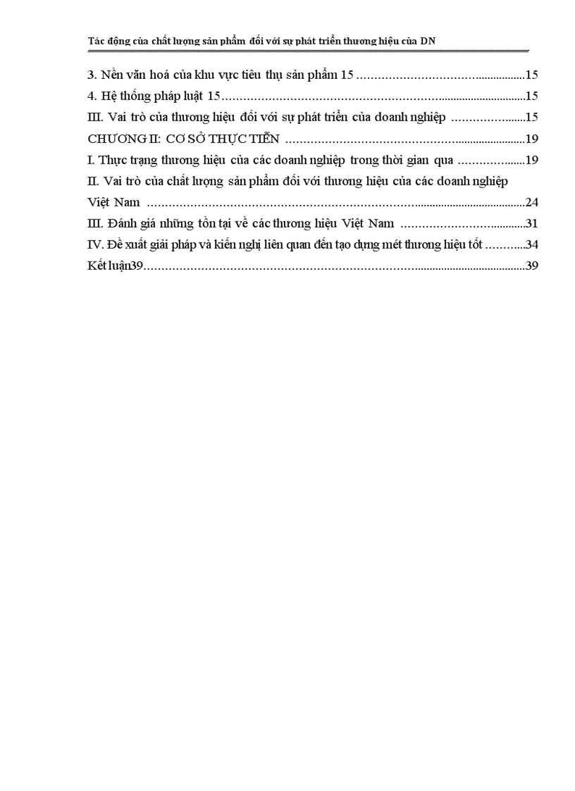 image for page Tác động của chất lượng sản phẩm đối với sự phát triển thương hiệu của DN 1