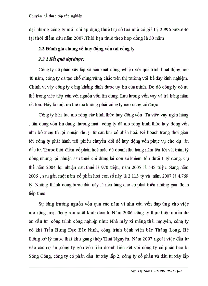 image for page Giải pháp tăng cường huy động vốn tại công ty cổ phần xây lắp và sản xuất công nghiệp 1