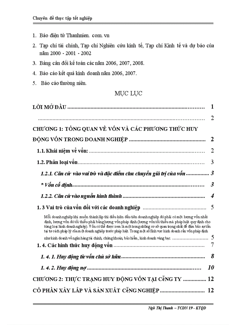 image for page Giải pháp tăng cường huy động vốn tại công ty cổ phần xây lắp và sản xuất công nghiệp 1