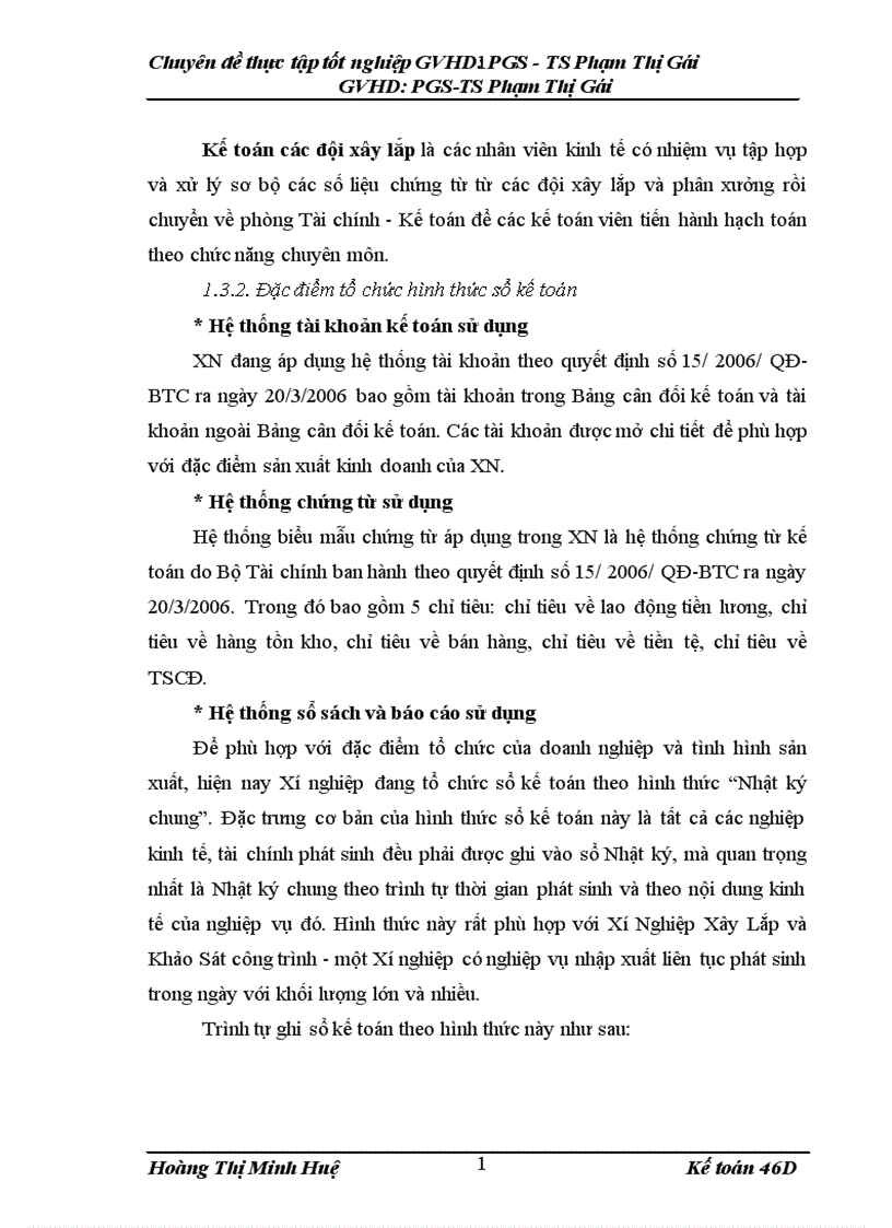 image for page Hoàn thiện kế toán chi phí sản xuất và tính giá thành sản phẩm tại Xí nghiệp Xây lắp và Khảo sát công trình 1