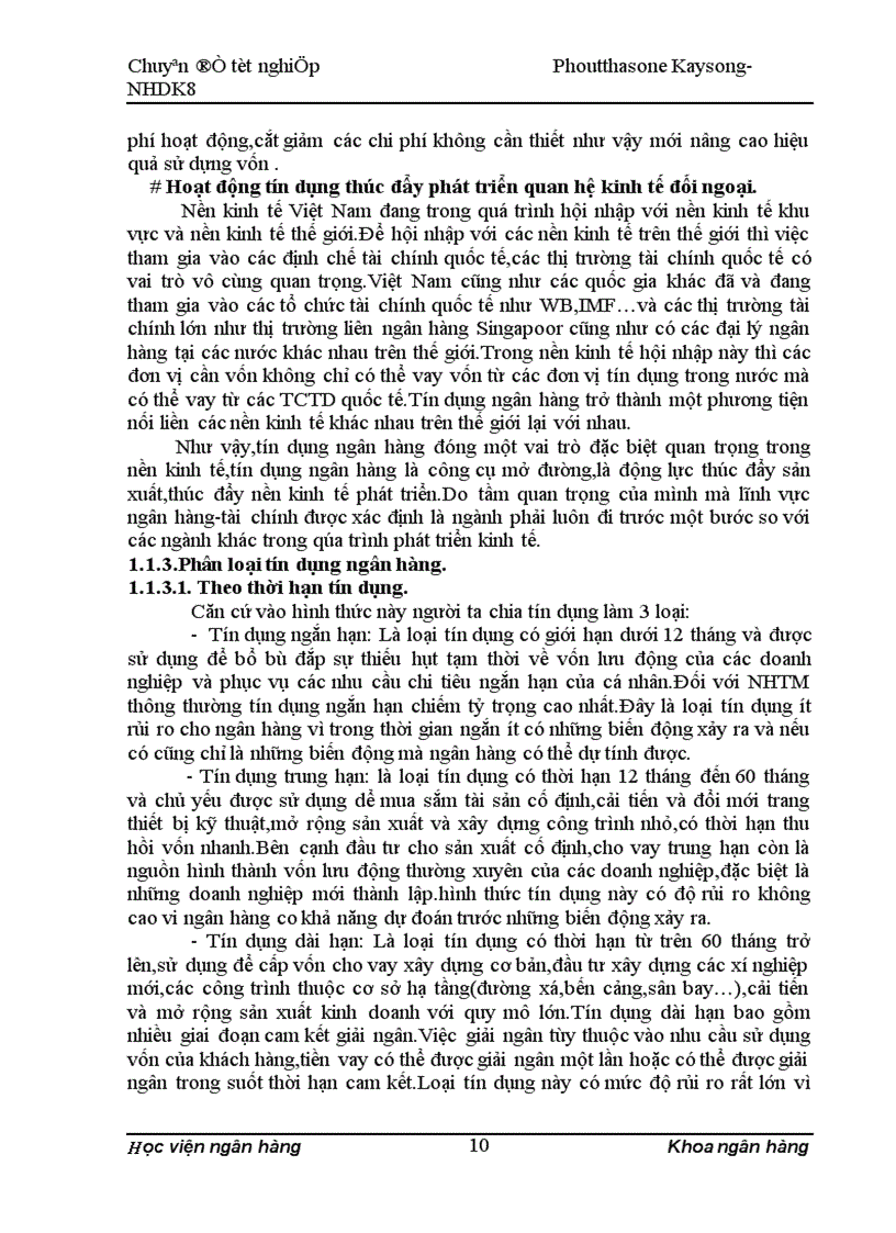 image for page Thực trạng chất lượng tín dụng tại chi nhánh Hà Nội ngân hàng liên doanh Lào Việt