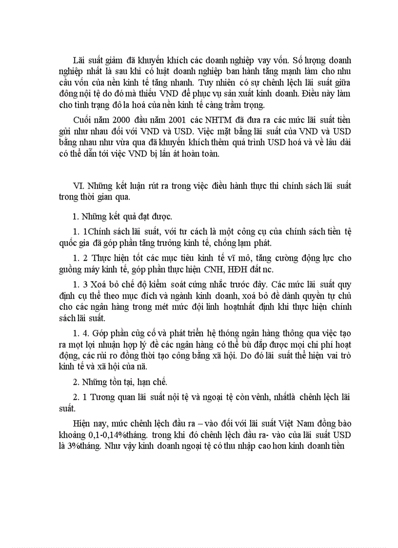 image for page Các chính sách lãi suất được thực hiện ở Việt Nam trong thời gian qua 1