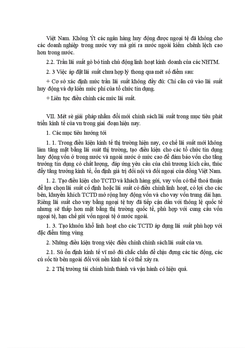 image for page Các chính sách lãi suất được thực hiện ở Việt Nam trong thời gian qua 1