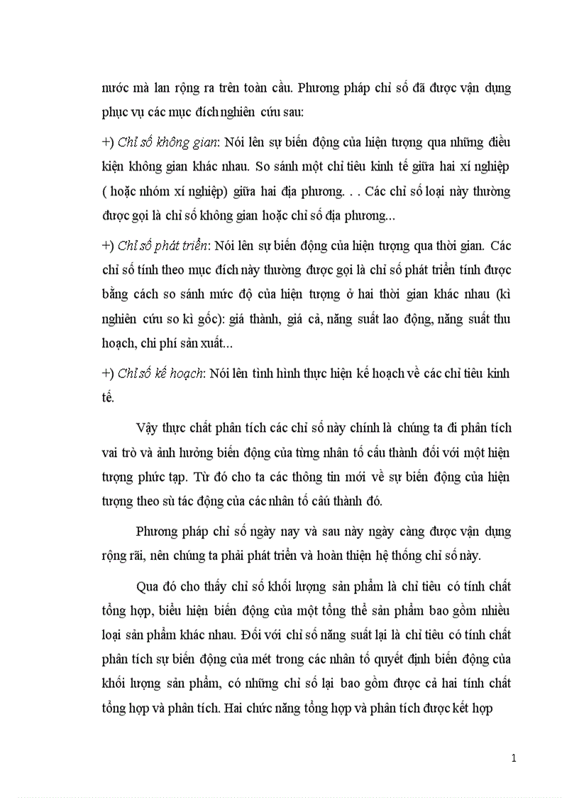 image for page Vận dụng phương pháp chỉ số để phân tích doanh thu của công ty trách nhiệm hữu hạn Việt Phương 1