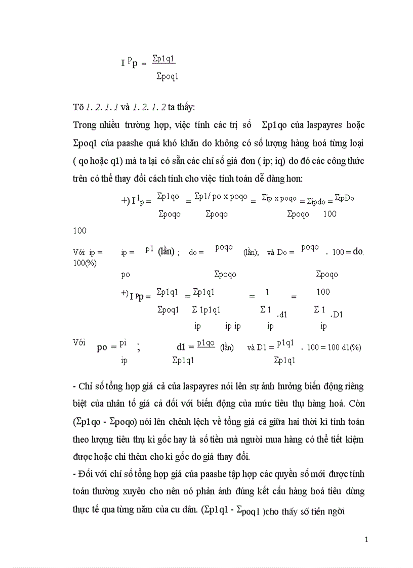image for page Vận dụng phương pháp chỉ số để phân tích doanh thu của công ty trách nhiệm hữu hạn Việt Phương 1