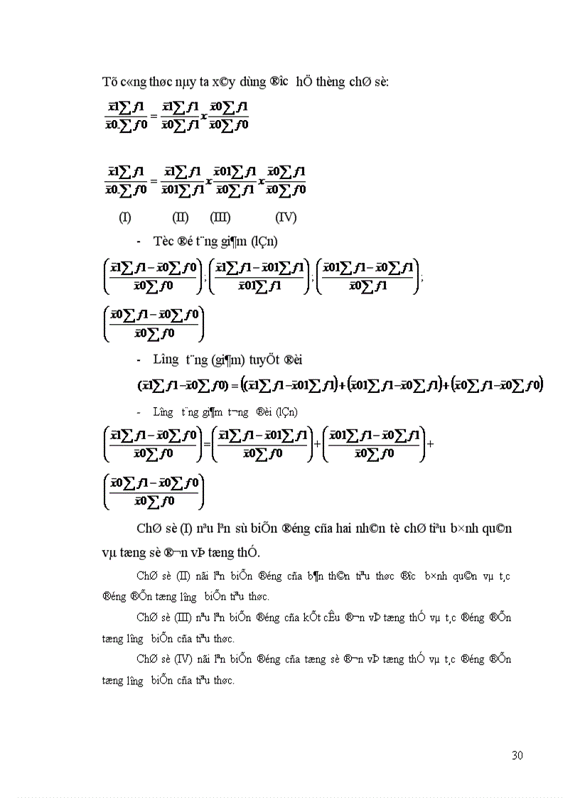 image for page Vận dụng phương pháp chỉ số để phân tích doanh thu của công ty trách nhiệm hữu hạn Việt Phương 1