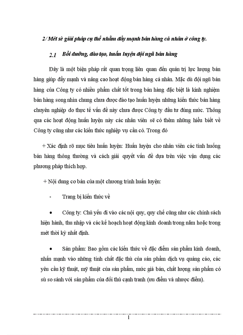 image for page Giải pháp nâng cao hiệu quả hoạt động bán hàng cá nhân trong quá trình cung cấp dịch vụ quảng cáo của công ty BLUE 1