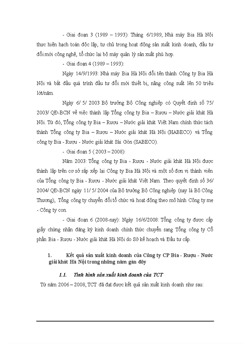 image for page Hoàn thiện việc áp dụng tích hợp các hệ thống quản lý chất lượng ISO 9001 2000 ISO 14001 2004 ISO 22000 2005 tại Tổng công ty Bia Rượu Nước giải khát Hà Nội