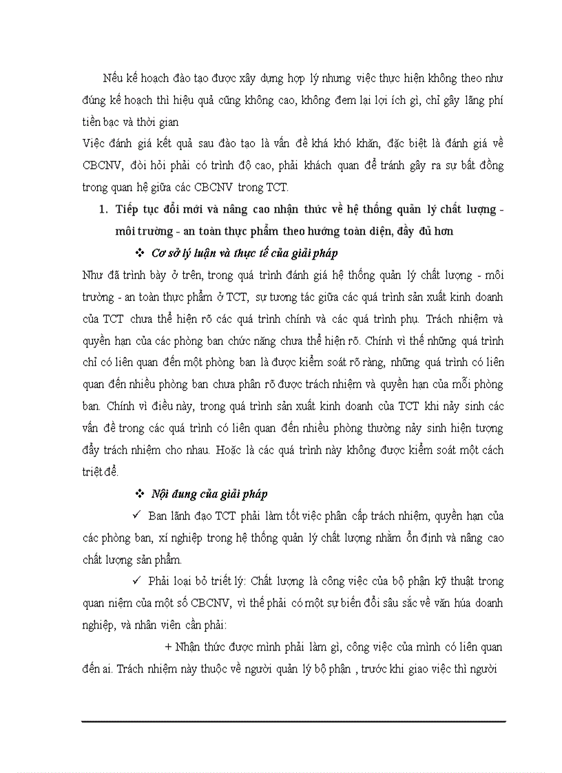 image for page Hoàn thiện việc áp dụng tích hợp các hệ thống quản lý chất lượng ISO 9001 2000 ISO 14001 2004 ISO 22000 2005 tại Tổng công ty Bia Rượu Nước giải khát Hà Nội