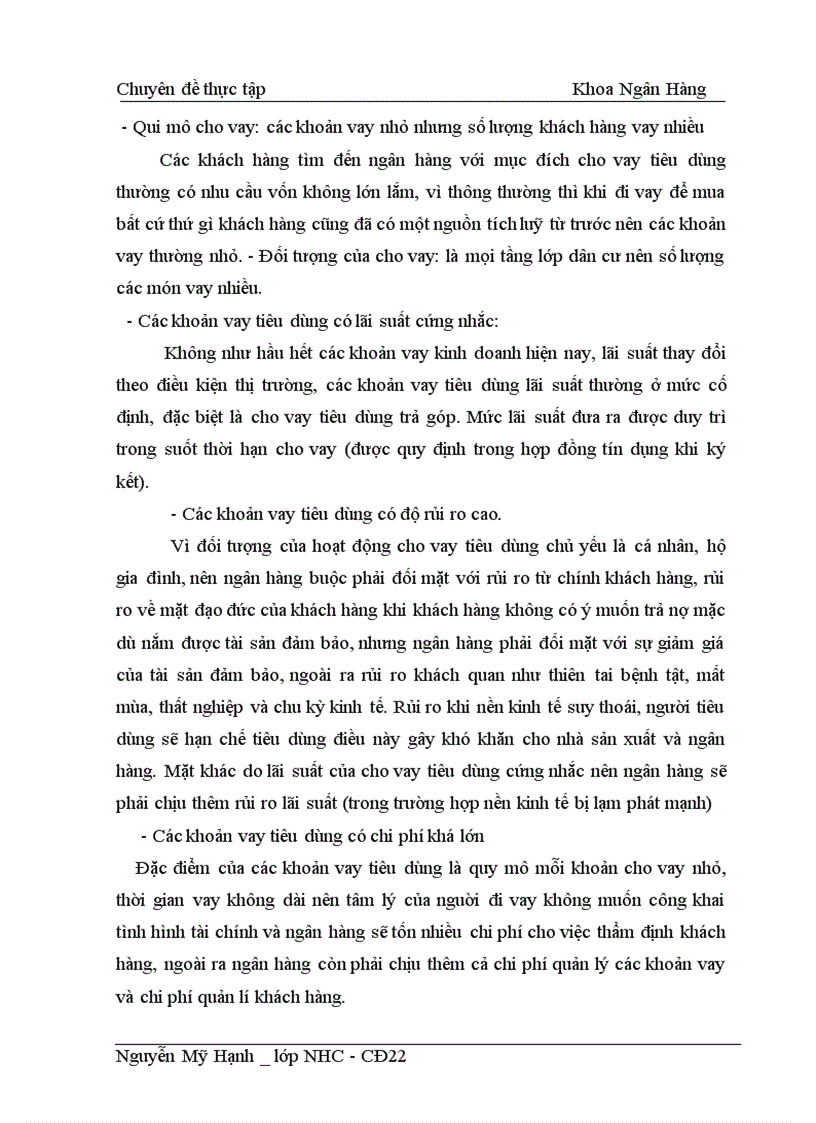 image for page Giải pháp mở rộng cho vay tiêu dùng tại NHNo PTNT Hoàng Quốc Việt