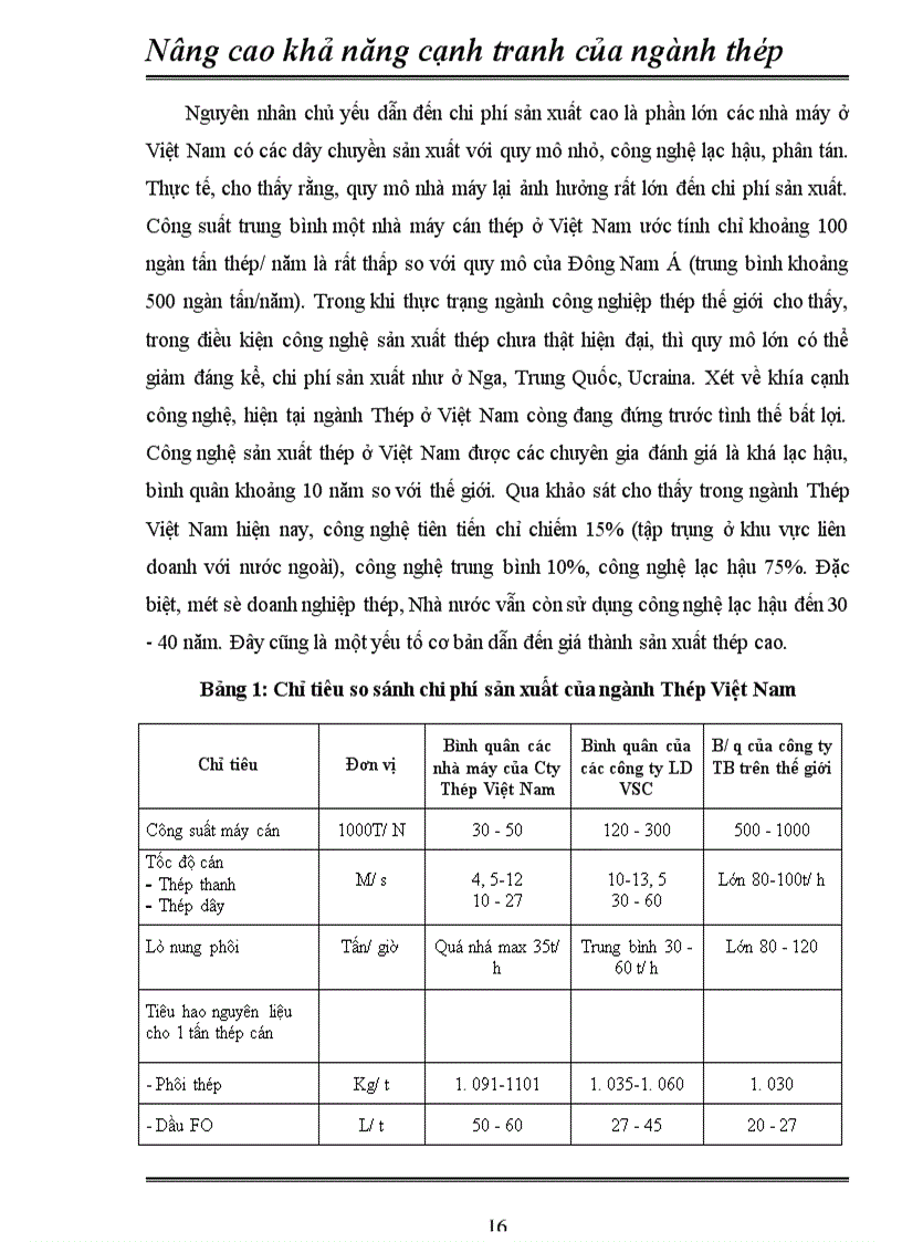 image for page Nâng cao khả năng cạnh tranh của ngành thép nước ta trong qúa trình hội nhập khu vực và quốc tế 1