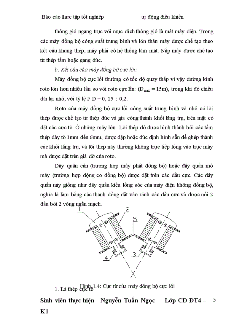 image for page Khảo sát các sơ đồ hệ thống tự kích và tự ổn định điện áp của máy phát điện đang vận hành theo công suất khác nhau