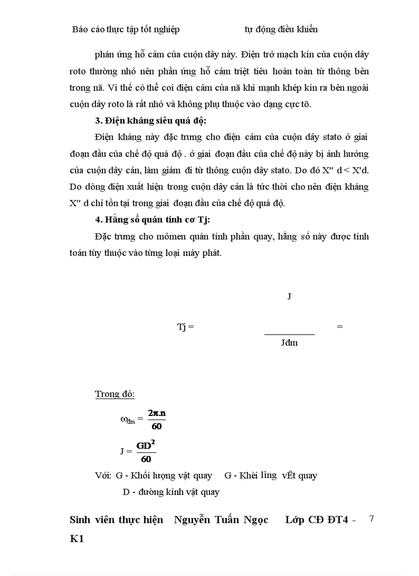 image for page Khảo sát các sơ đồ hệ thống tự kích và tự ổn định điện áp của máy phát điện đang vận hành theo công suất khác nhau