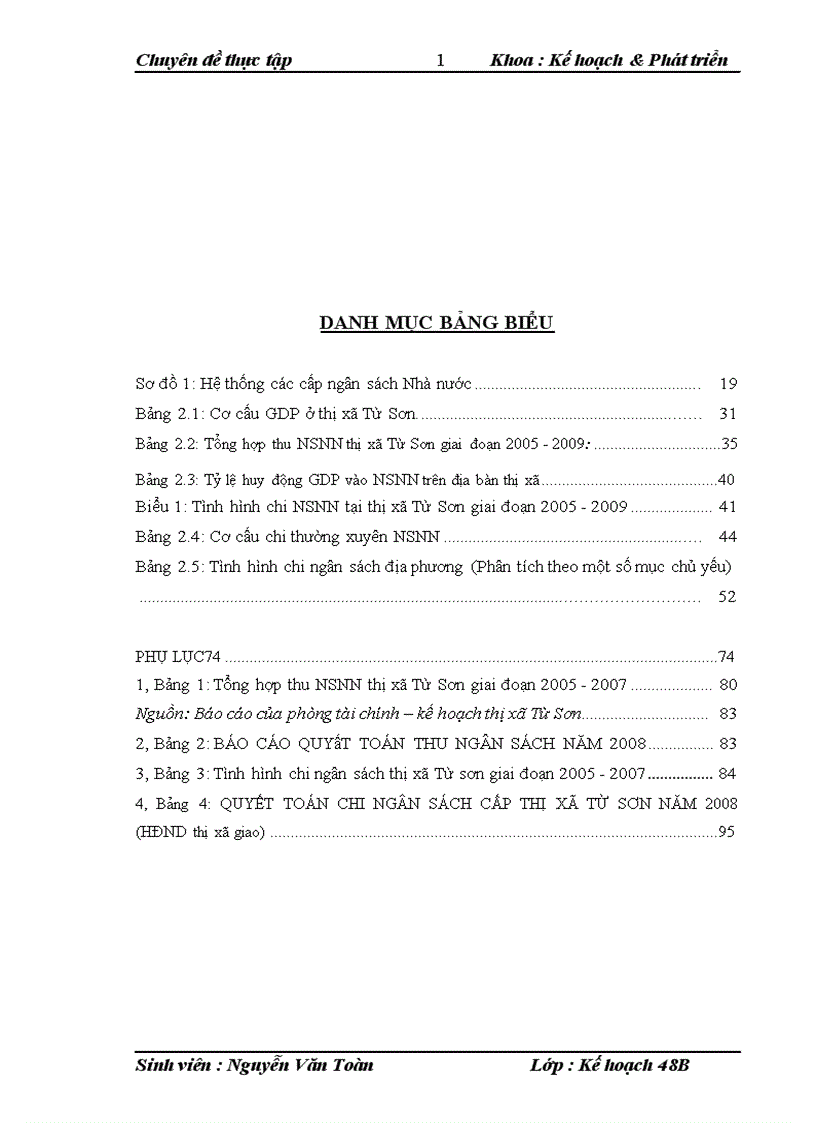 image for page Tăng cường phân cấp quản lý ngân sách tại cấp thị xã nghiên cứu điển hình thị xã Từ Sơn tỉnh Bắc Ninh