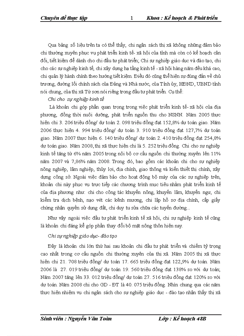 image for page Tăng cường phân cấp quản lý ngân sách tại cấp thị xã nghiên cứu điển hình thị xã Từ Sơn tỉnh Bắc Ninh